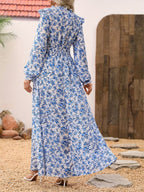 Daisy Floral Long Sleeve Maxi Dress