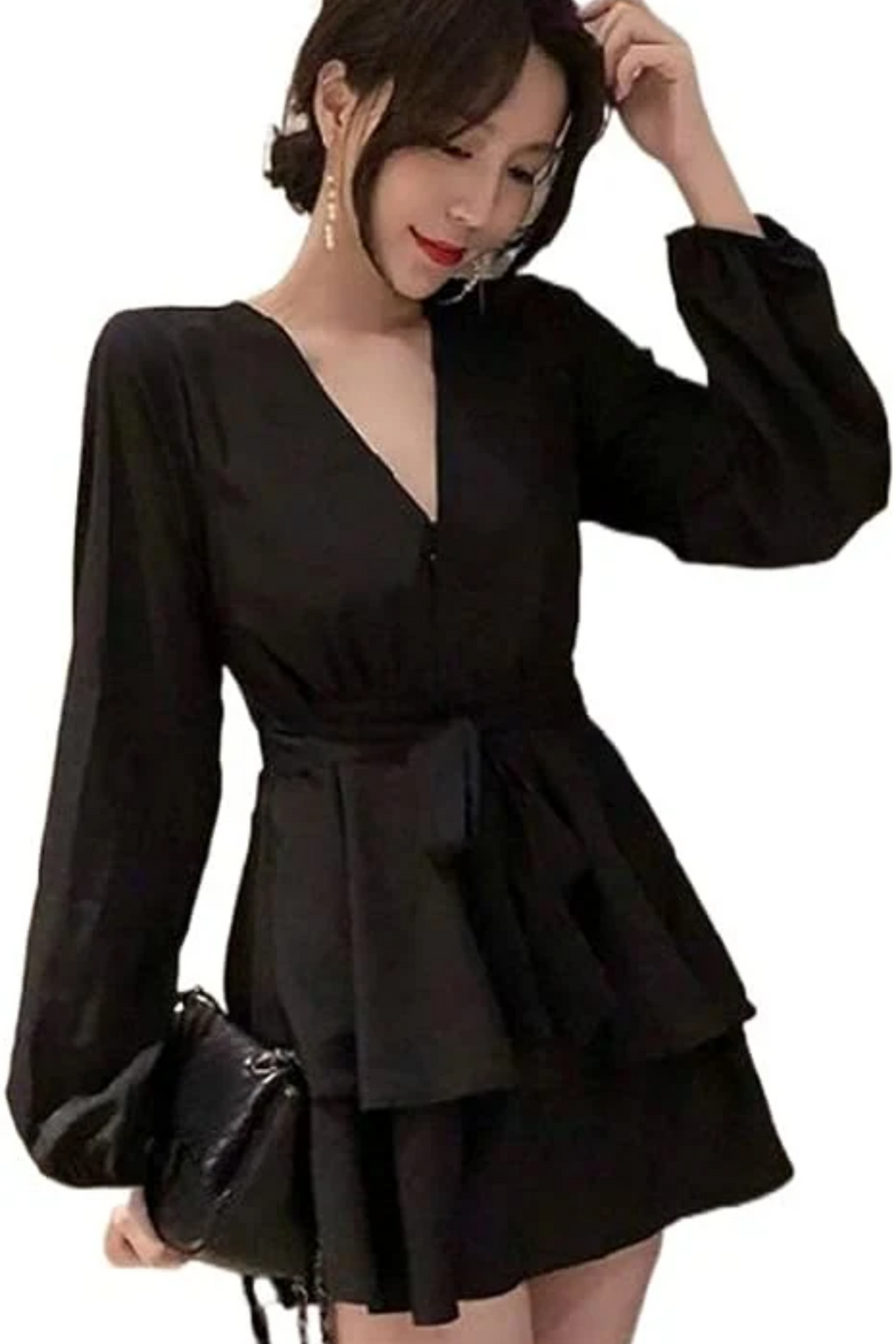Natalia Exclusive Summer Wrap Mini Dress Boutique Collection