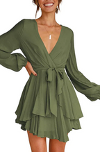 Natalia Exclusive Summer Wrap Mini Dress Boutique Collection