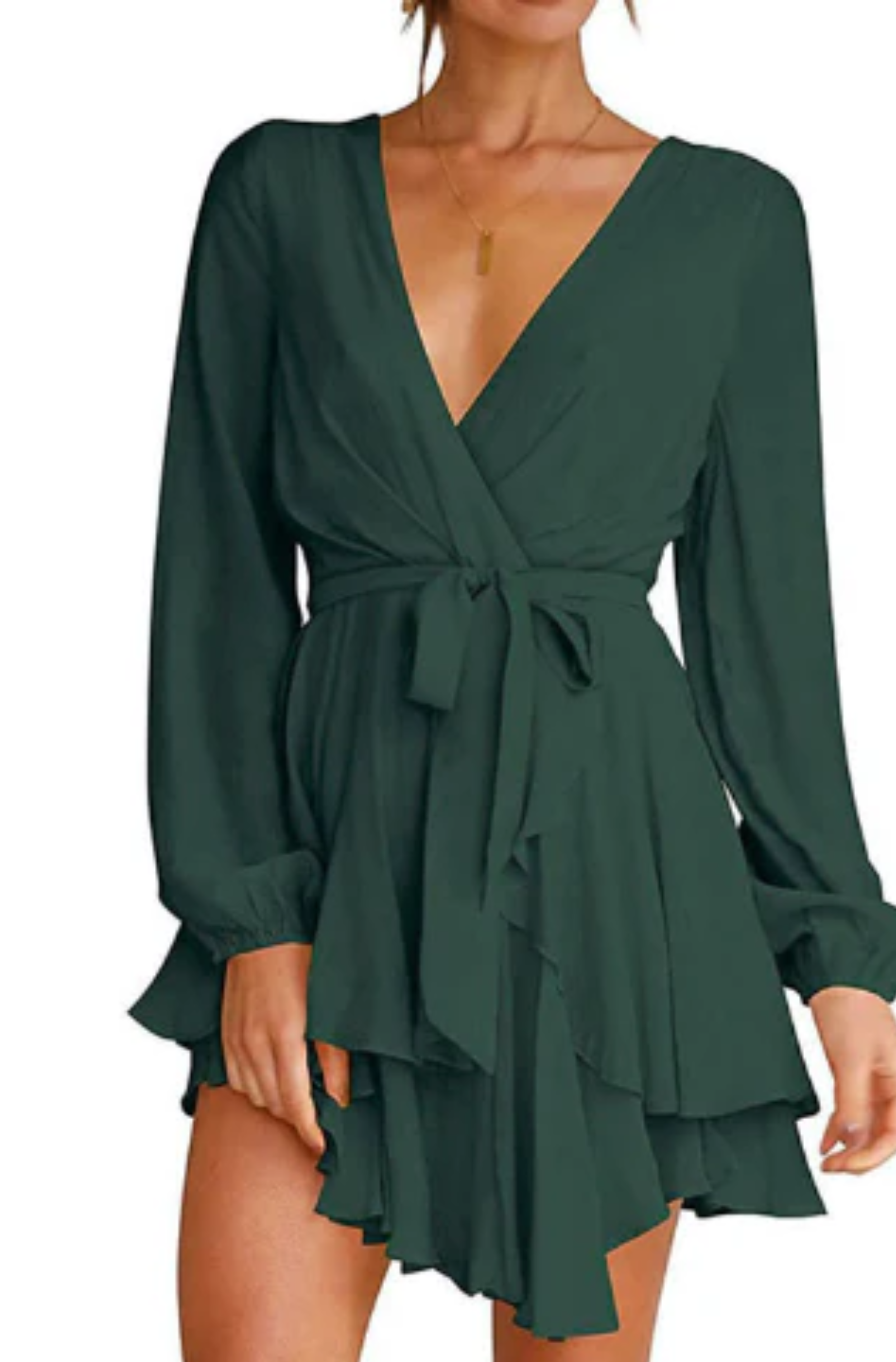 Natalia Exclusive Summer Wrap Mini Dress Boutique Collection