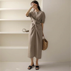 Josefina Timeless Lange Wrap Dress Midi Evening Wear Edit