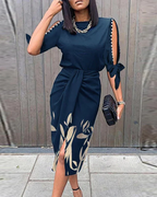 Juana Aesthetic Wrap Dress Festive Midi Statement Occasion Edit