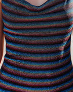 Dance More Striped Shimmer Mini Dress FINAL
