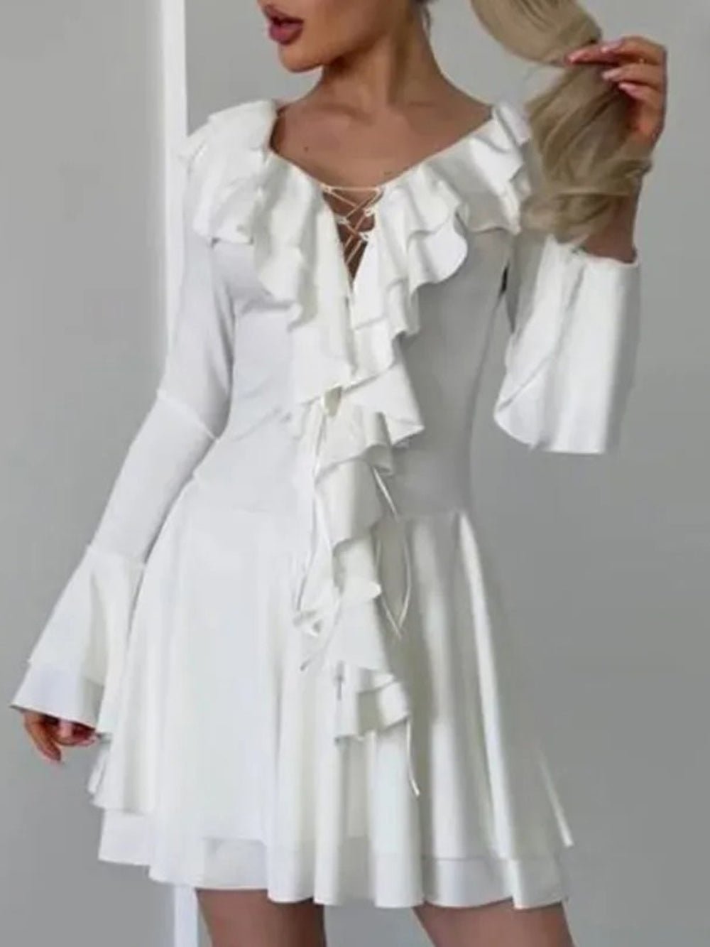 Daphne Long Sleeve Mini Dress