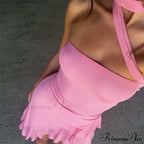 Daphne Ruched Stylish Bodycon Mini Dress