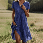 Nina Aesthetic Flowery Summer Dress Chic Silhouette Collection