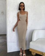 Knitted Stylish Midi Dress