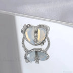 Dark Animal Butterfly Zircon Star Ring