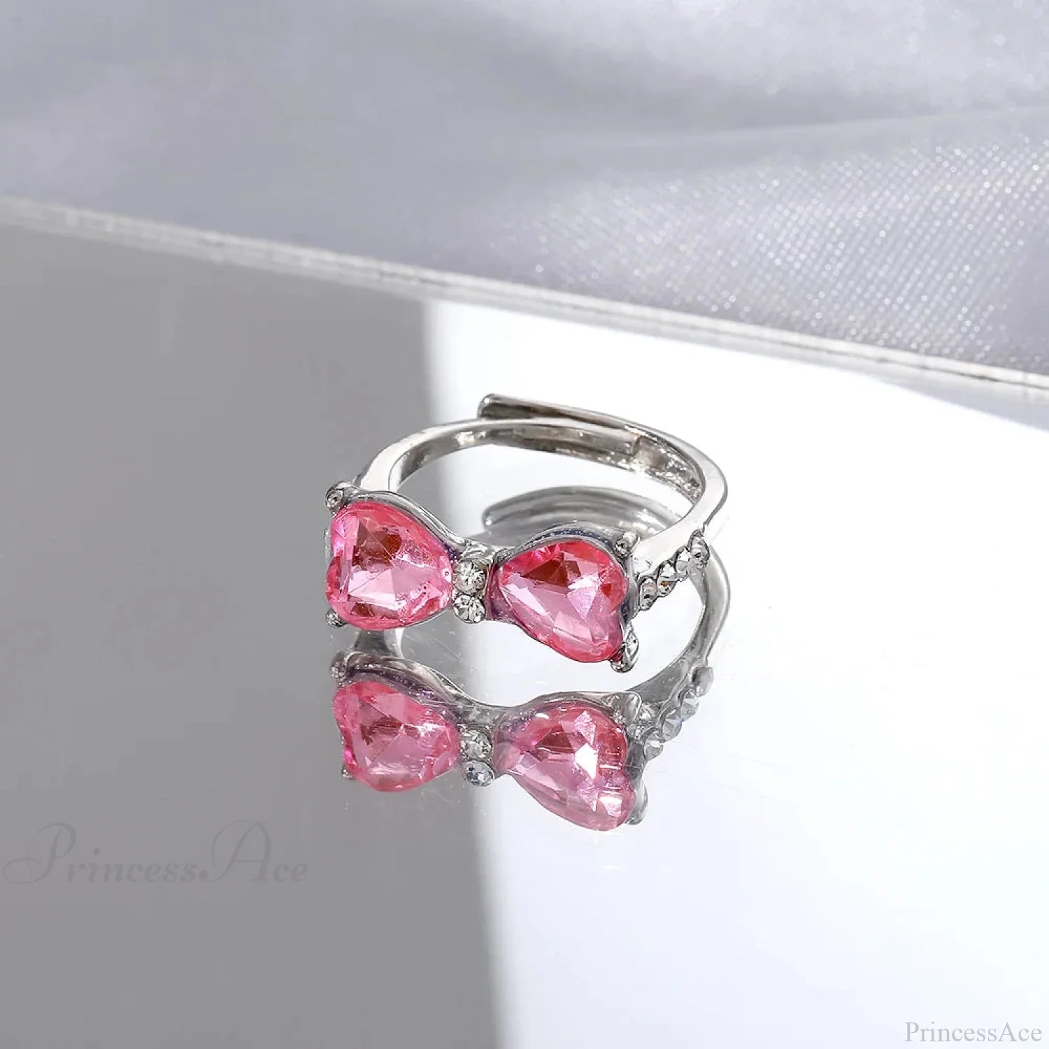 Dark Animal Butterfly Zircon Star Ring