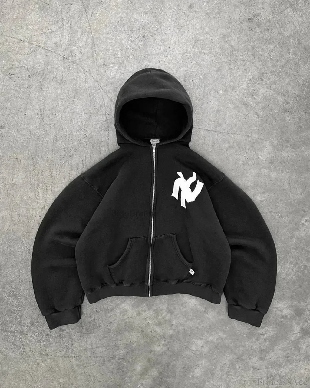 Dark Antique Large Design Hoodie