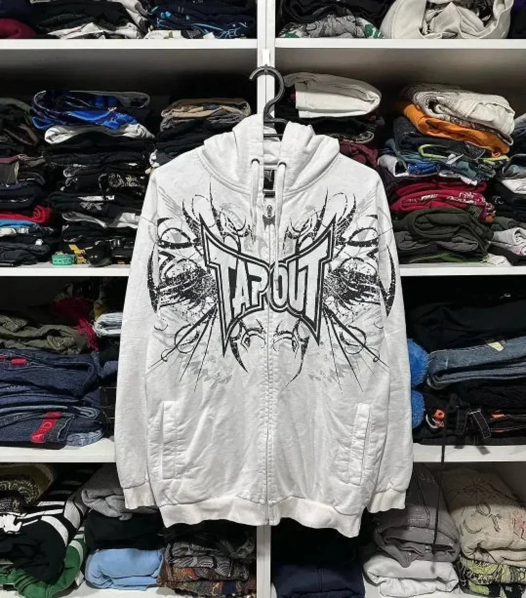 Dark Antique Large Design Hoodie