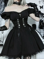 Dark Bandage Corset Small Dress