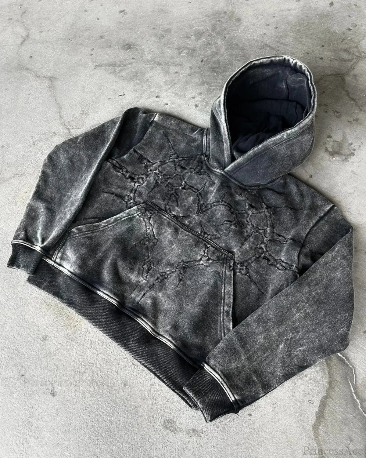 Dark Embroidered Cleansing Sweatshirt