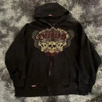 Dark Embroidered Cleansing Sweatshirt