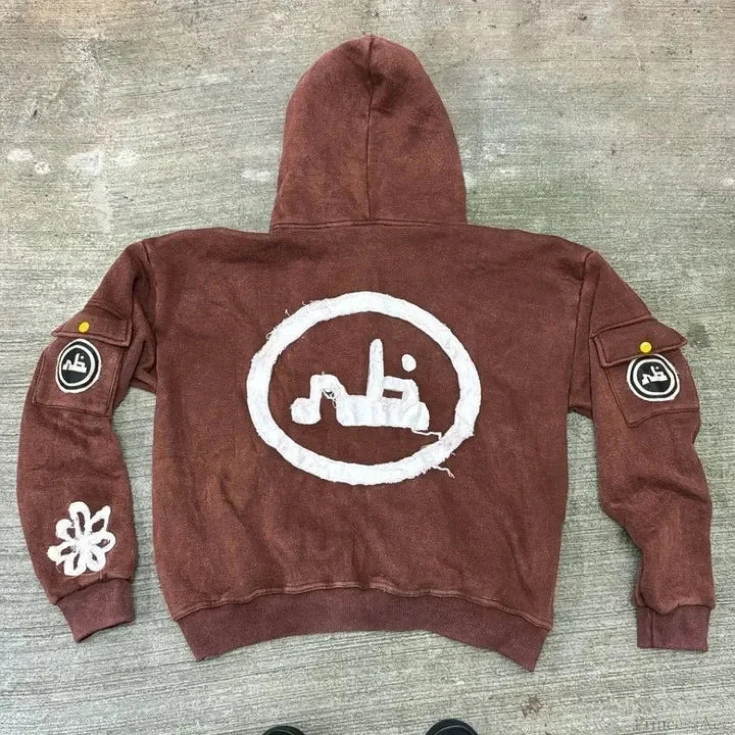 Dark Embroidered Cleansing Sweatshirt