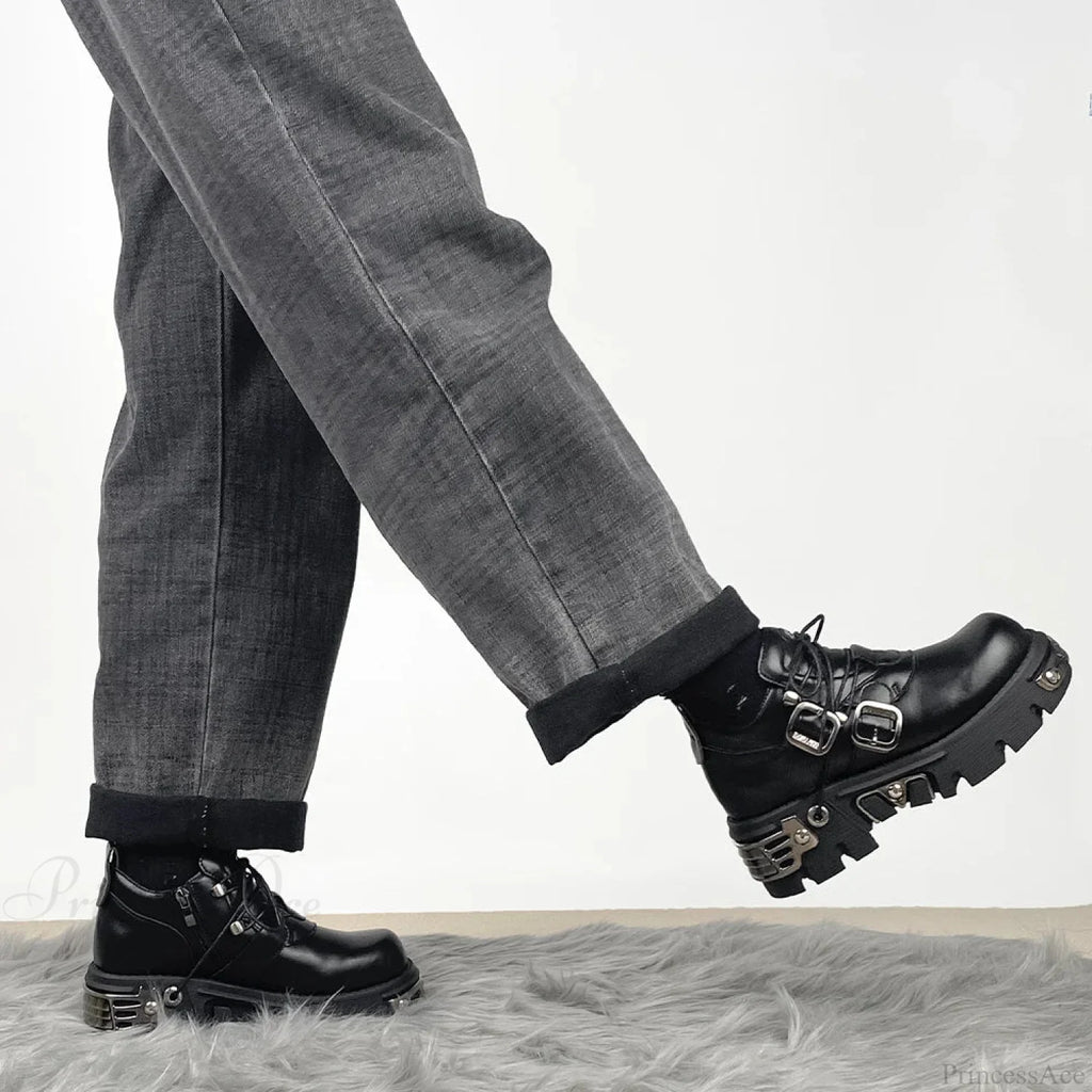 Dark Fire Carved Elevated Sneaker