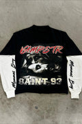 Dark Futuristic Counterfeit 2-Part Hoodie