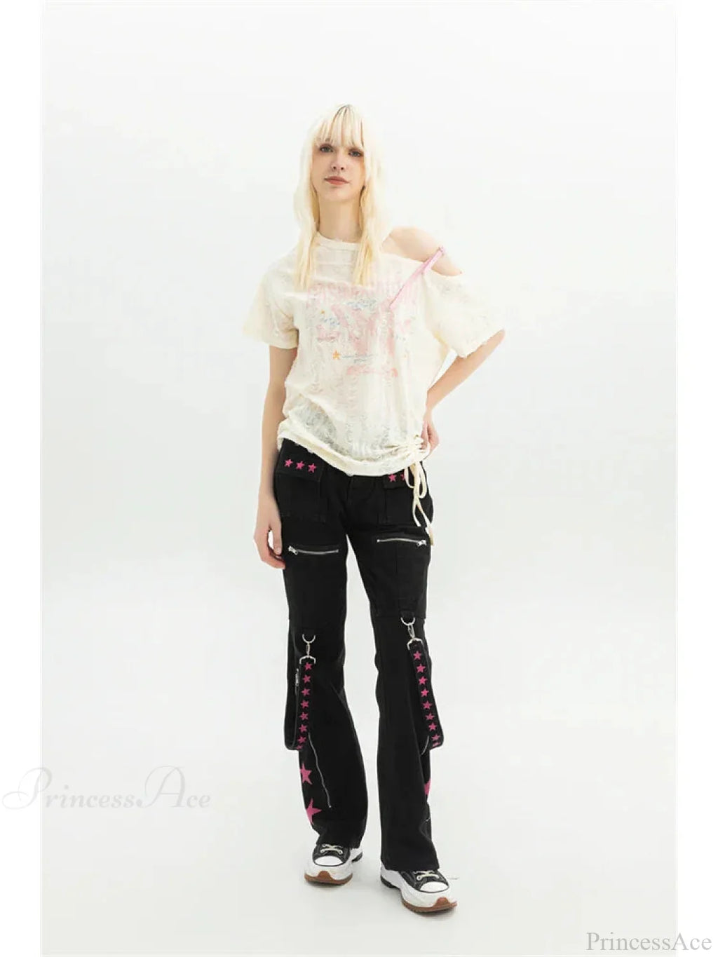 Dark Medieval Loose Cargo Pant
