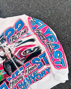 Dark Racer Pictorial Zip Hoodie