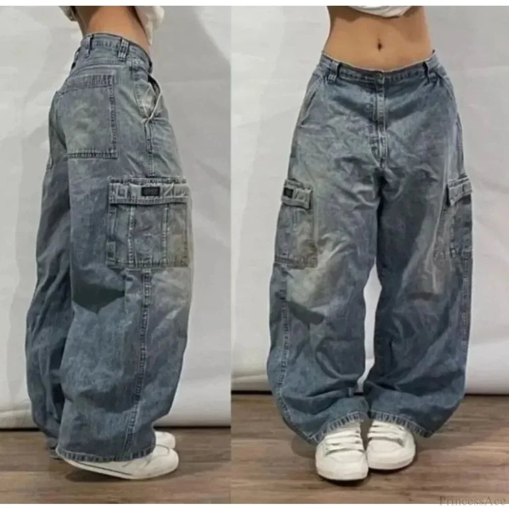 Dark Skull Print Tall Waist Pant