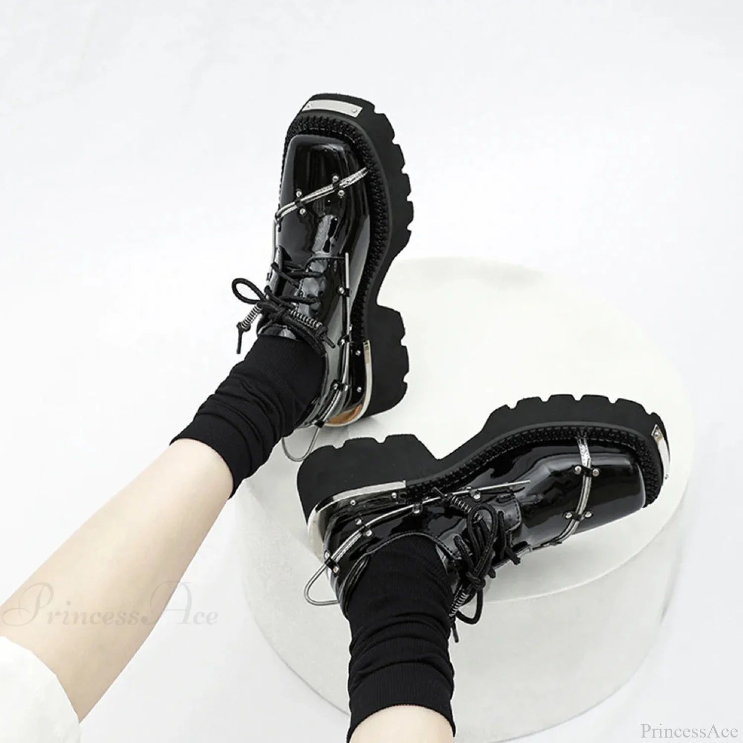 Dark Stand Loafer Celebration Tennis Shoe