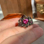 Dark Unpredictable Jewel Ring