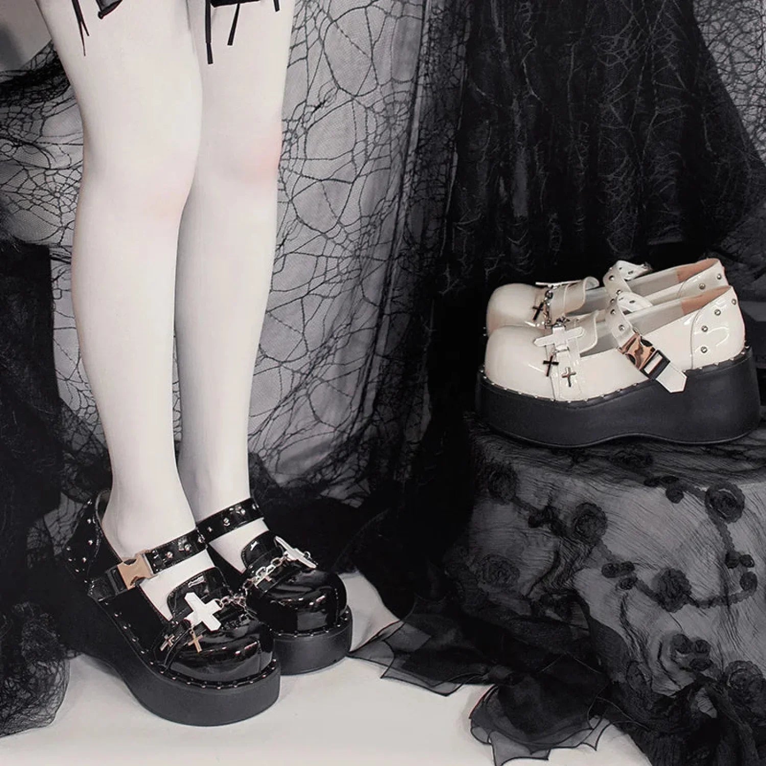 Dark Velvet Lace Elevated Sneaker