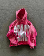 Dark Zipper Joined Vintage Hoodie