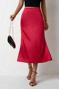 Mermaid Tail Satin Skirt