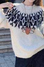 Oversized Lantern Sleeve Sweater