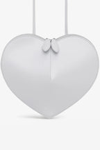 Fashionable Heart Genuine Leather Shoulder Crossbody Bag