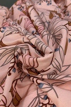Bohemian Floral Print Maxi Dress