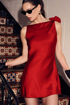 Sexy Backless Mini Party Dress