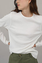 Classic Round Neck Knit Top