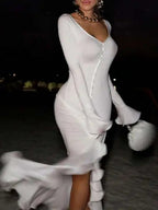 Delaney Sleeve Maxi Dress