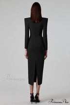 Delilah Bandage Stylish Midi Dress