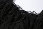 Delilah Sexy Lace Charming Split Maxi Dress