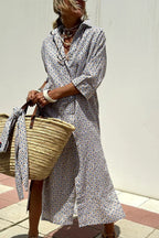 Abigail Minimalist Stylish Shirt Dress Evening Wear Edit