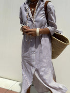 Abigail Minimalist Stylish Shirt Dress Evening Wear Edit