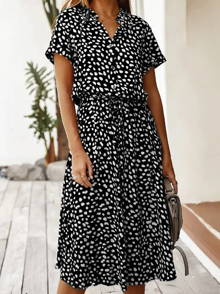 Ludmila Aesthetic Vintage Dress Chic Silhouette Collection