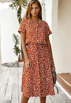 Sarah Minimalist Vintage Dress Chic Silhouette Collection