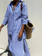 Abigail Minimalist Stylish Shirt Dress Evening Wear Edit