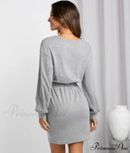 Diagonal Shoulder Fashion Skirt with Round Neck (Set of 2)