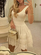 Diana Sleeveless Mini Dress