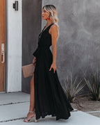 Diana Sleeveless Maxi Dress Black