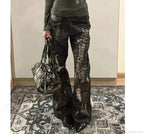 Dirty Gothic Dark Loose Mop Pant