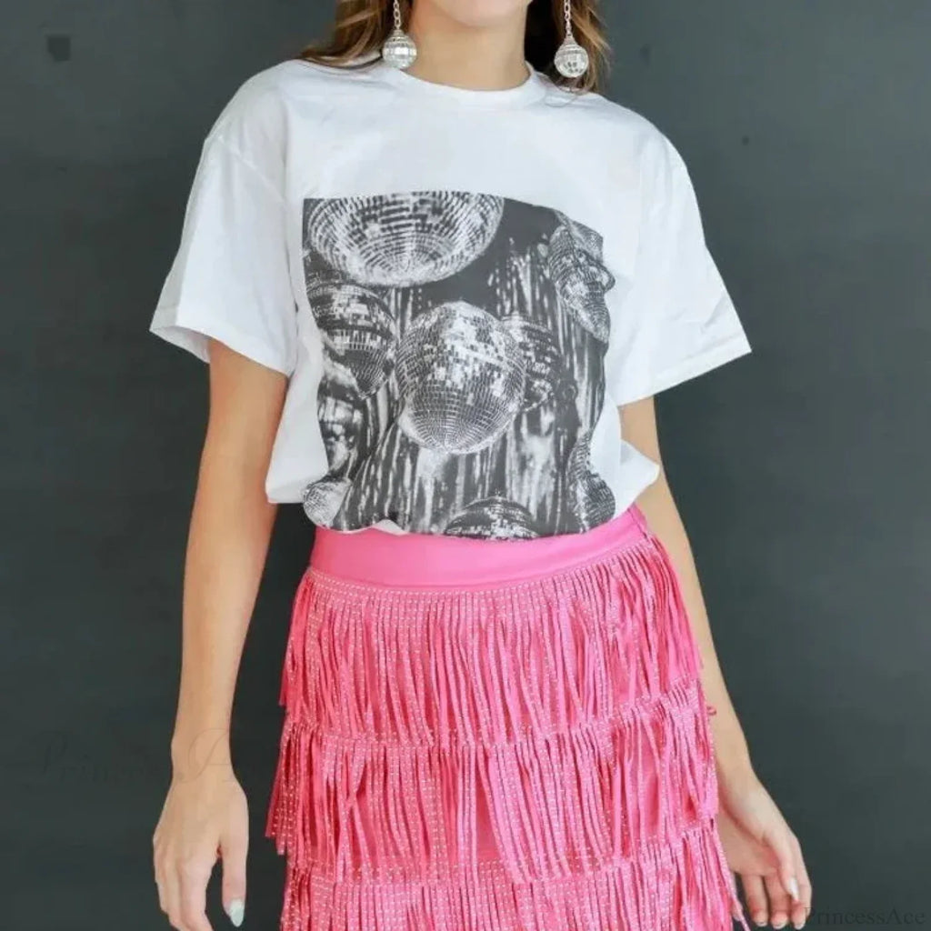 Disco Ball Vintage Concert T-shirt