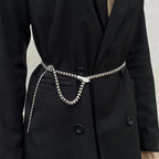 Distinct Gothic Serpent Head Metal Belt