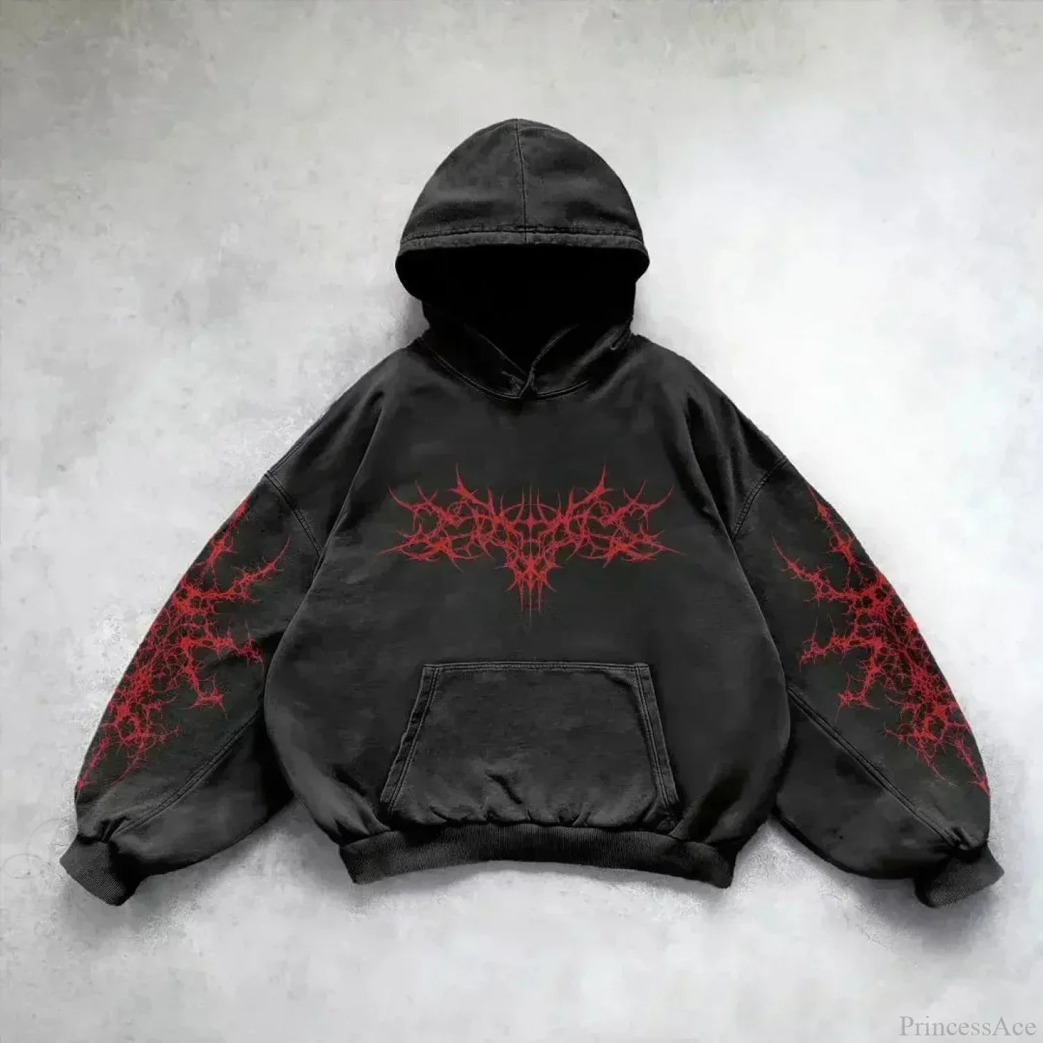 Distress Road Medieval Zip Hoodie
