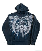 Distress Road Medieval Zip Hoodie